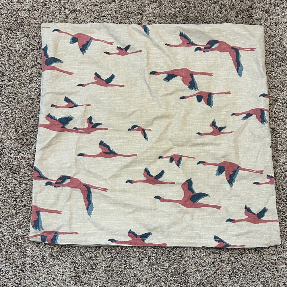IKEA Discontinued Flamingo Pattern Pillow Cover